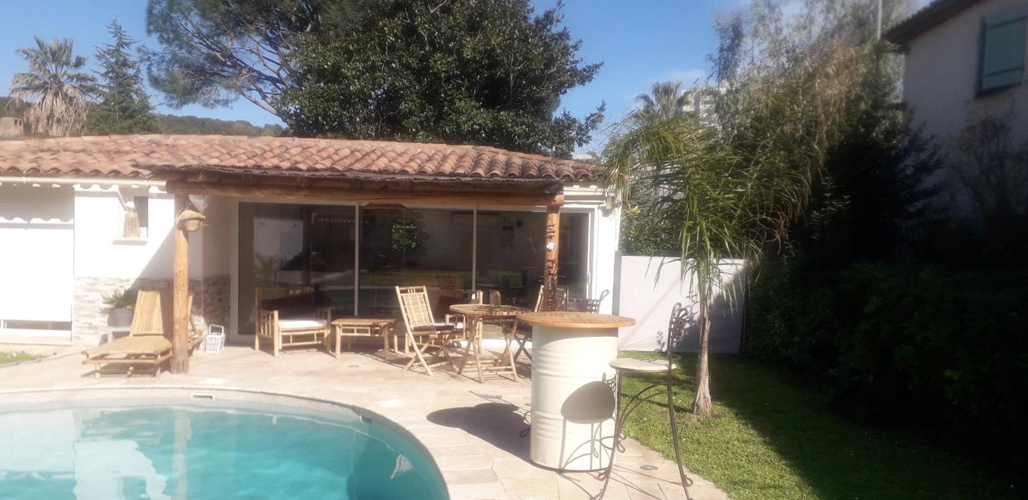 Logement Independant Au Calme Proche Toutes Commodites Et Transports Le Cannet Exterior foto